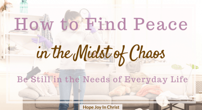 How to Meditate for Finding Peace in Chaos